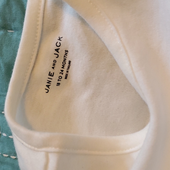 Janie & Jack long sleeve onsie size 18-24 months - Picture 3 of 5